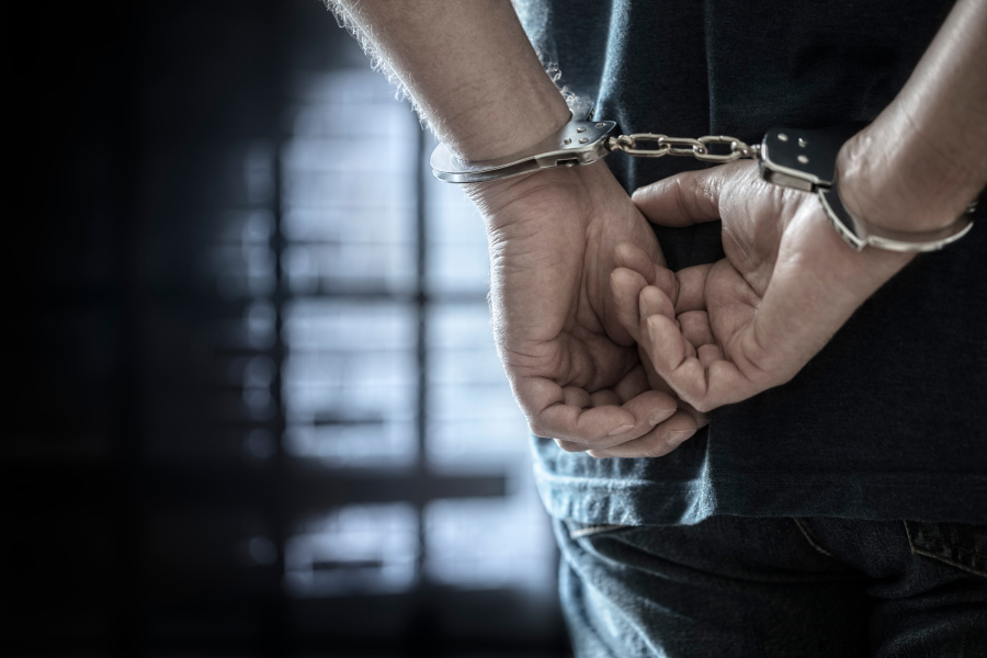 Handcuffs representing domestic violence bail bond services in Louisiana