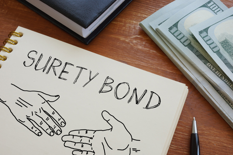 Surety bond documents — Louisiana bail bond services